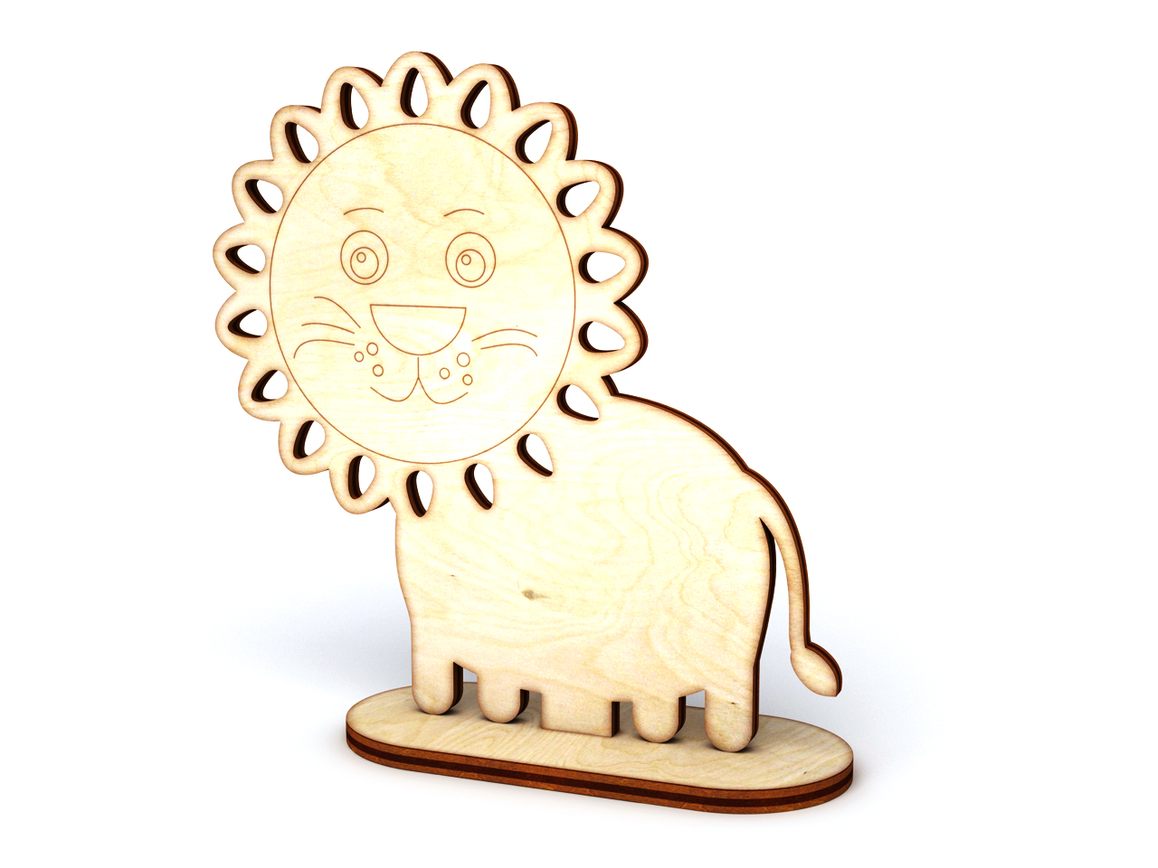 Ип артикул. Лев на подставке. Заготовка деревянная Лев. Львы на подставке деревянные. Игрушка Лев деревянная.